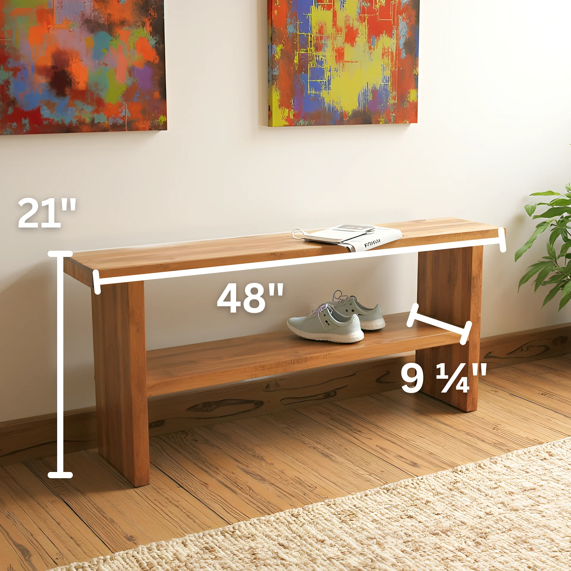 Shoe Bench Plans (PDF) product image (2)