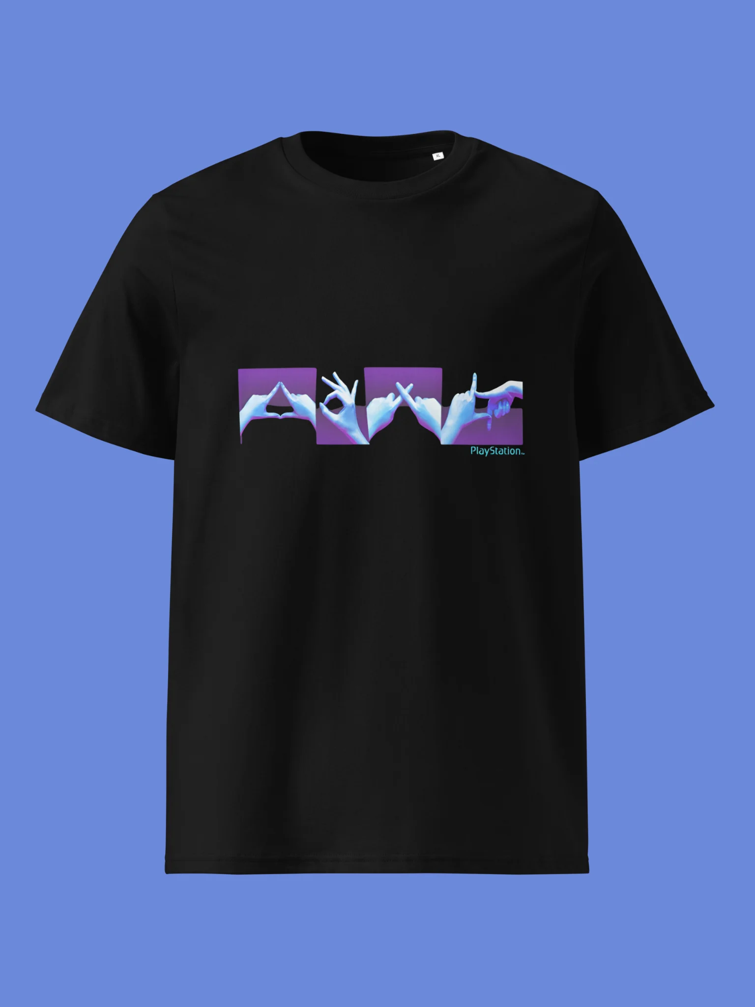 Vintage PlayStation Hand Symbols Shirt product image (28)