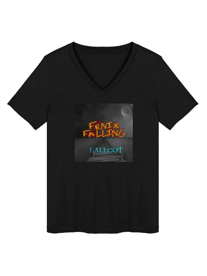 Fenix Falling 'Fallout' Moonlit Dock Women's V-Neck Tee product image (2)