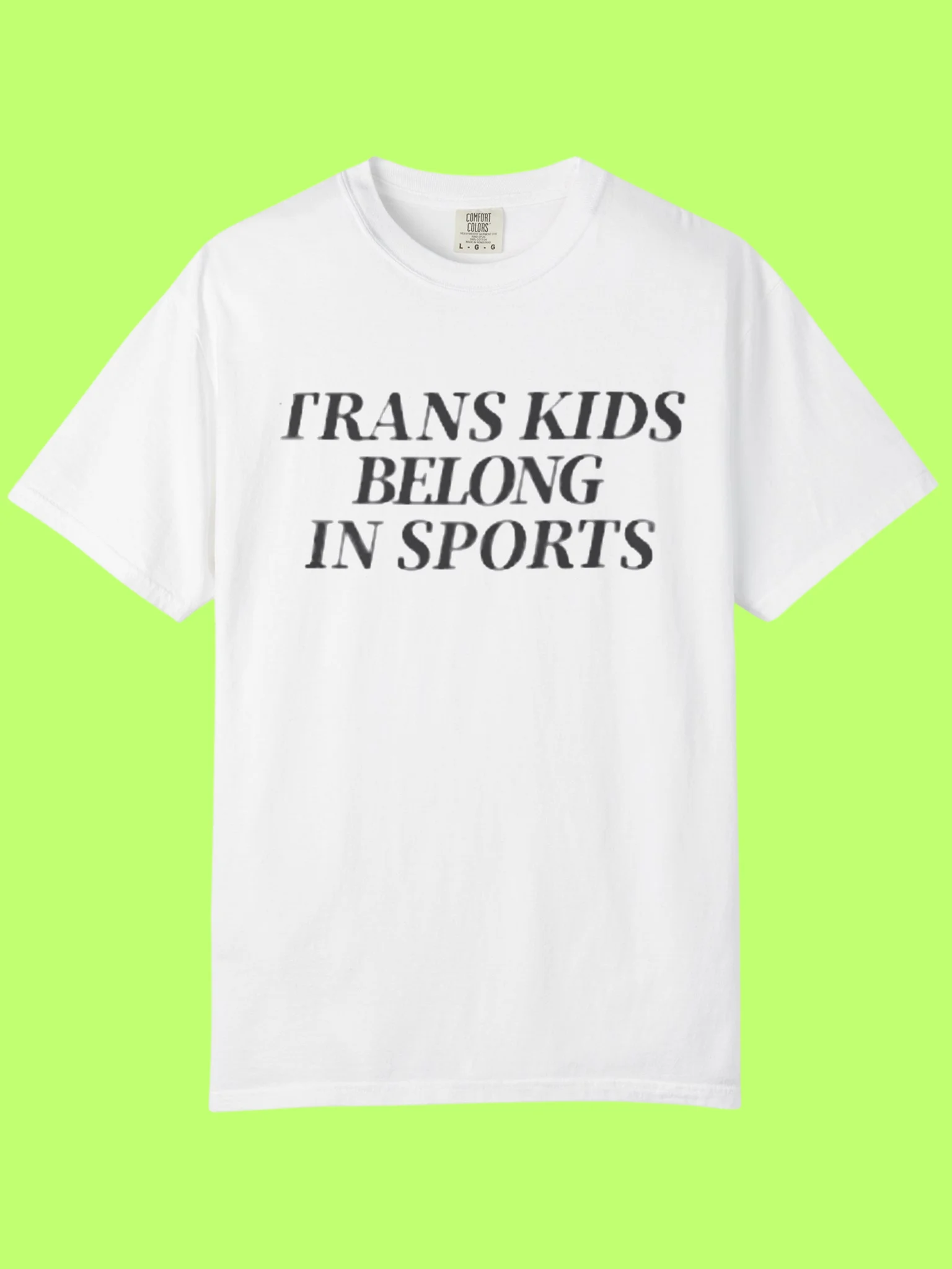 Trans Kids Belong In Sports Shirt product image (152)