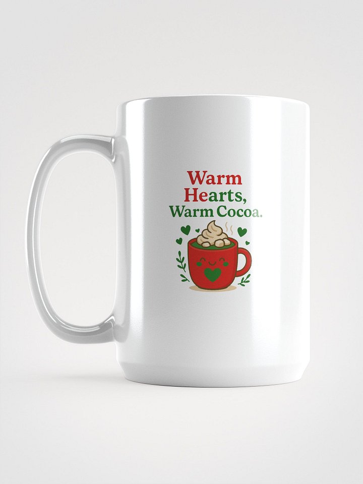 Warm Hearts, Warm Cocoa. Mug product image (1)