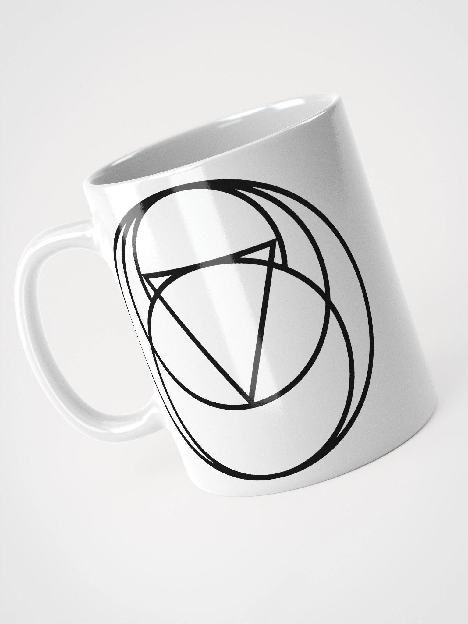 The WorldWith white glossy mug product image (1)