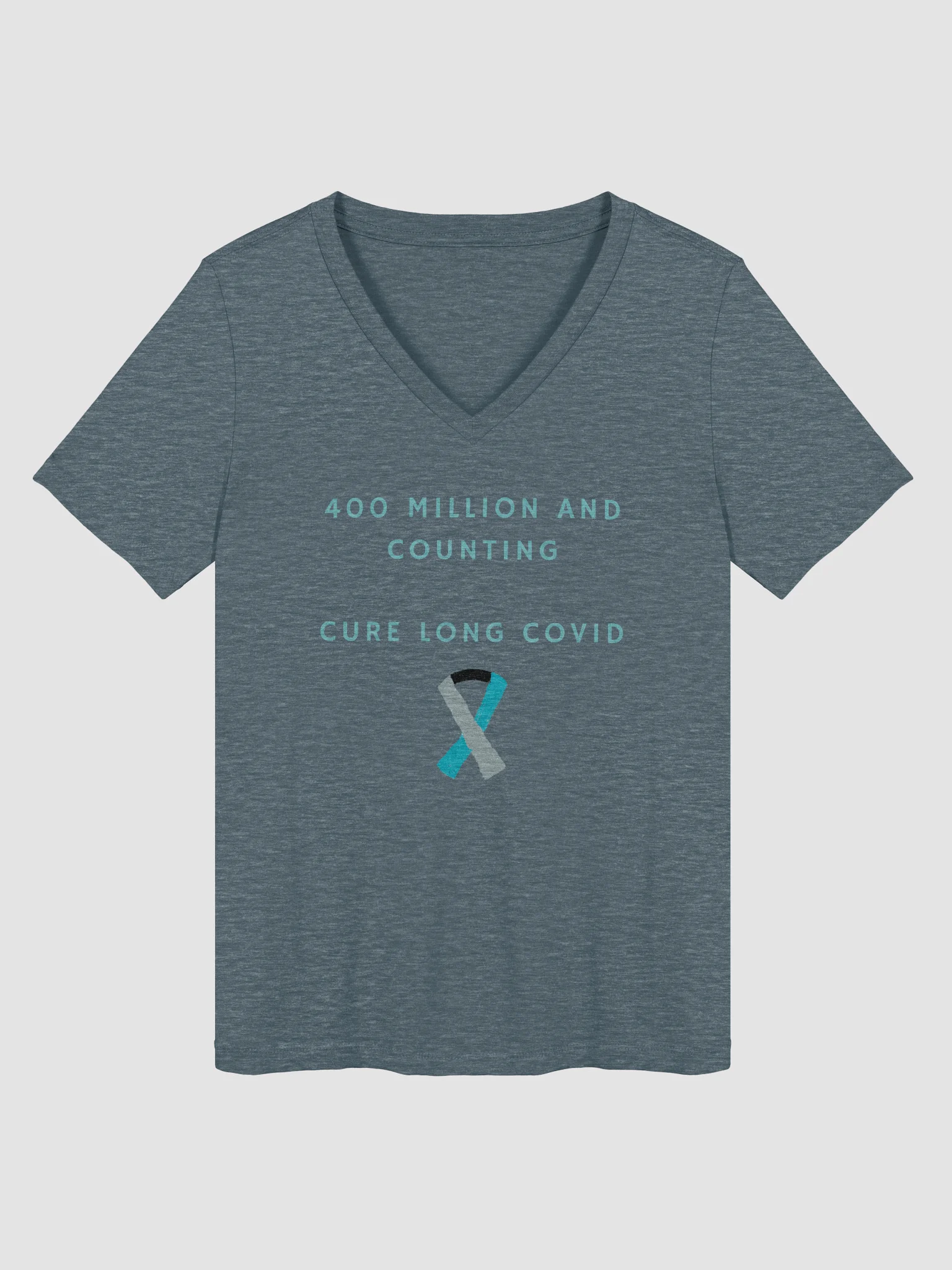 400 Million And Counting Relaxed V-Neck Tee product image (1)