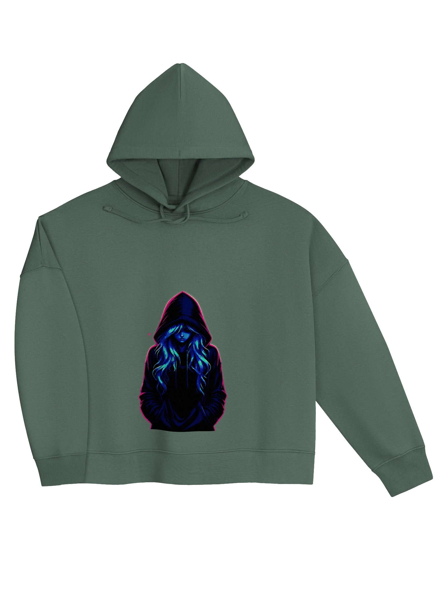 Neon Hooded Cyberpunk Hoodie product image (3)