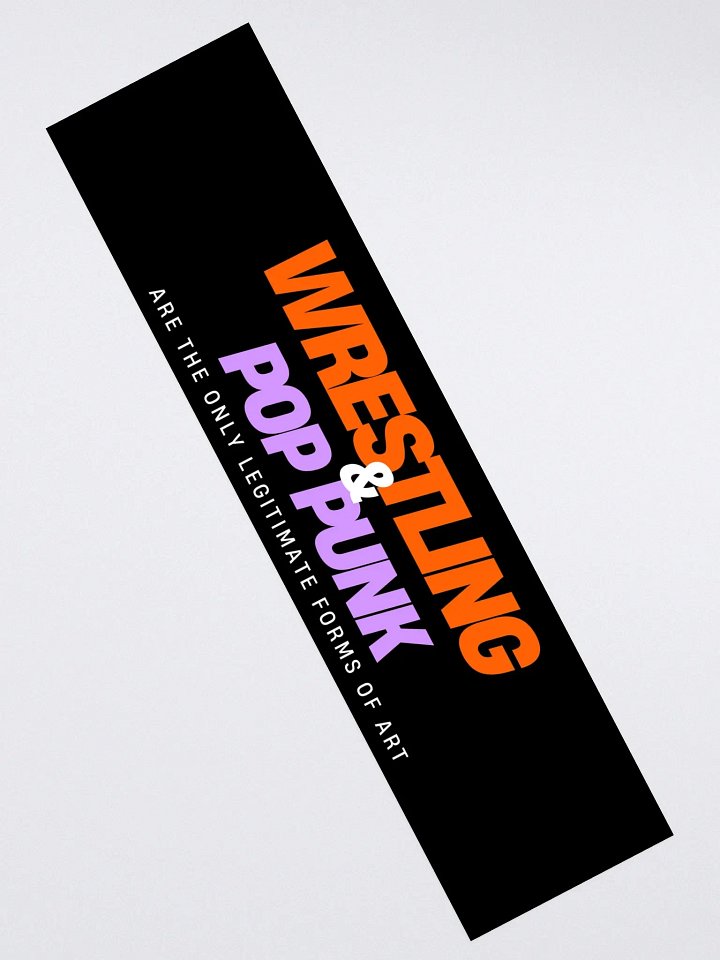 Wrestling & Pop Punk - Sticker product image (2)