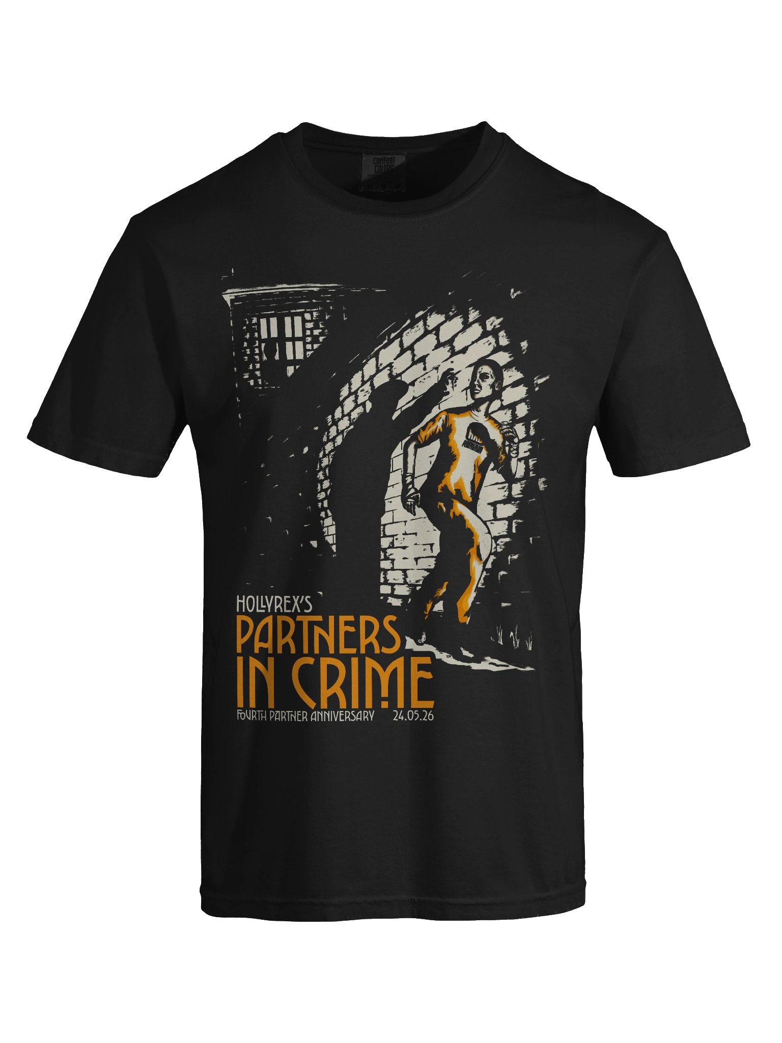 HollyRex Partners In Crime Four Year Partner Anniversary LIMITED EDITION T-Shirt! product image (5)