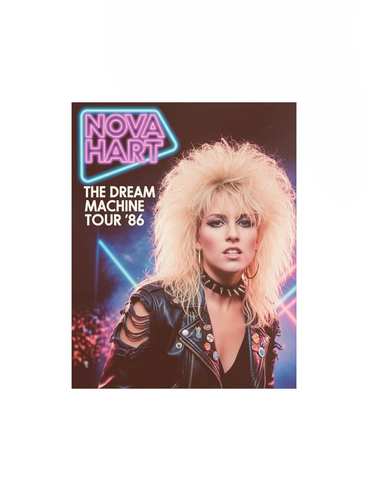 Nova Hart Tour Poster '86 product image (1)