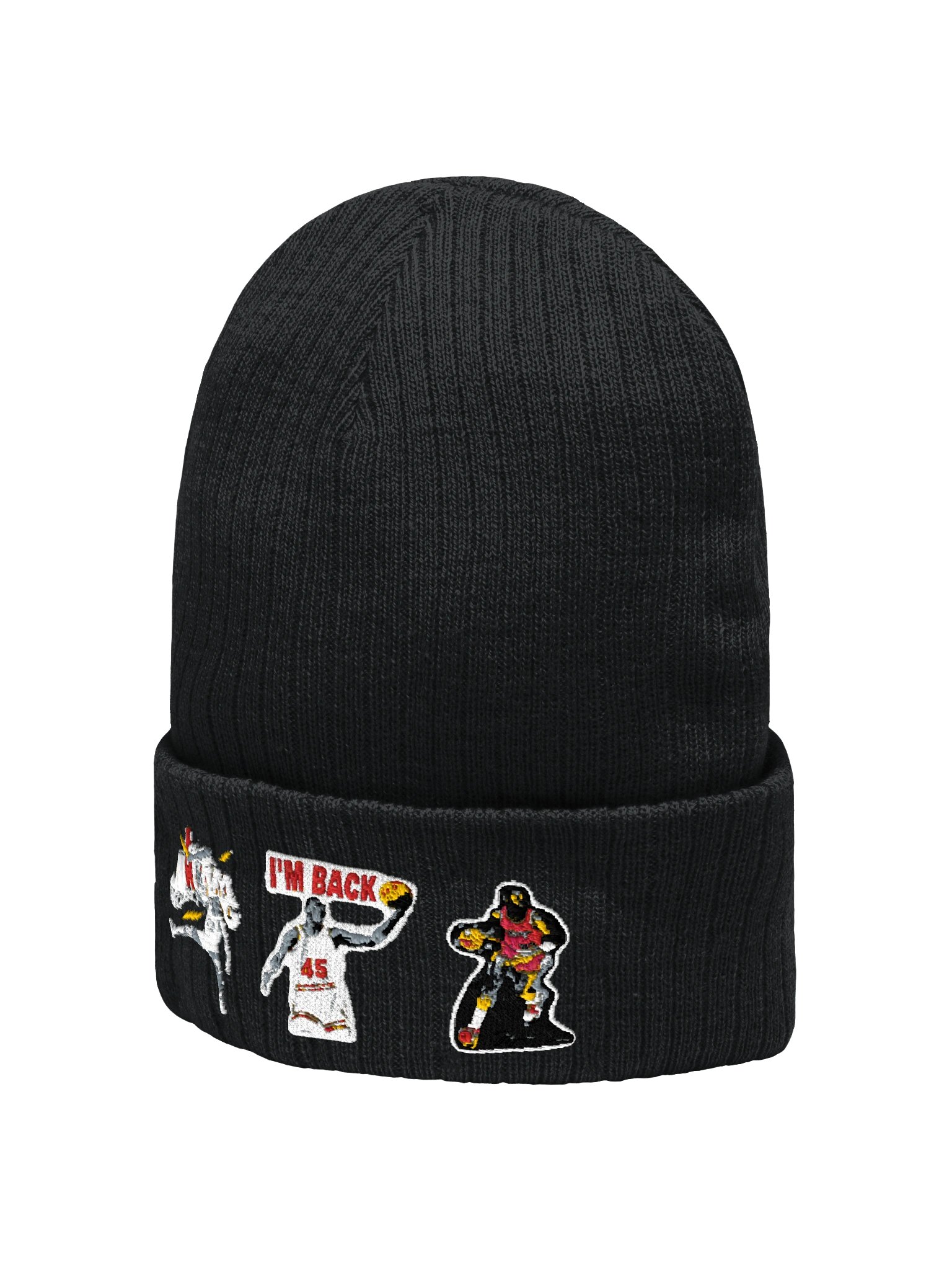 90s VINTAGE RETRO AIR JORDAN IM BACK BEANIE EMBROIDERED product image (3)