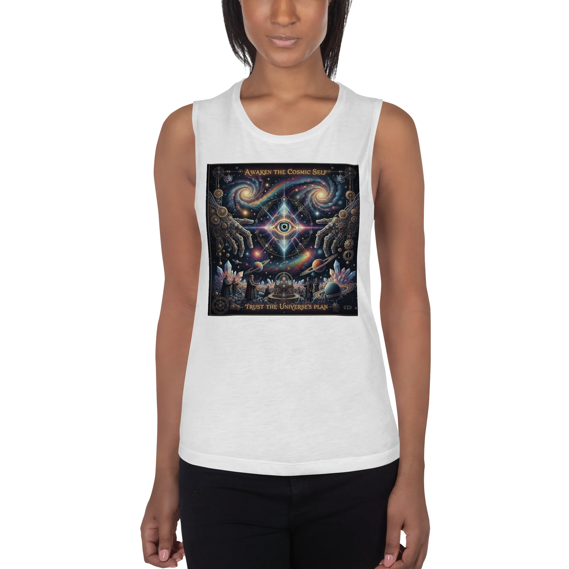 Cosmic Self. -Flowy Tank product image (1)