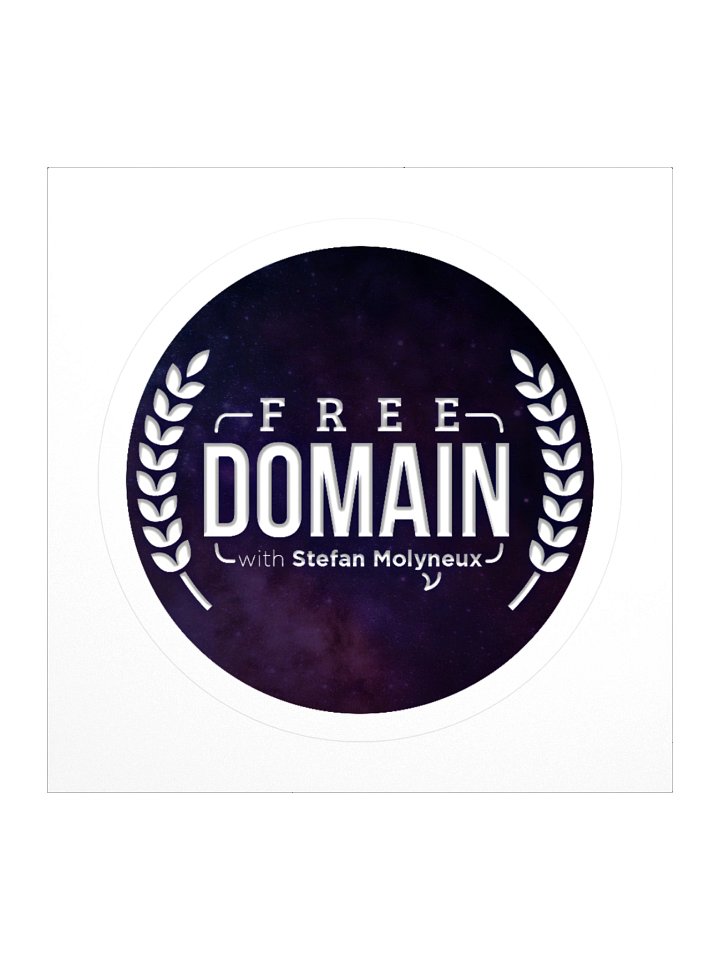 Freedomain Circle Sticker product image (1)