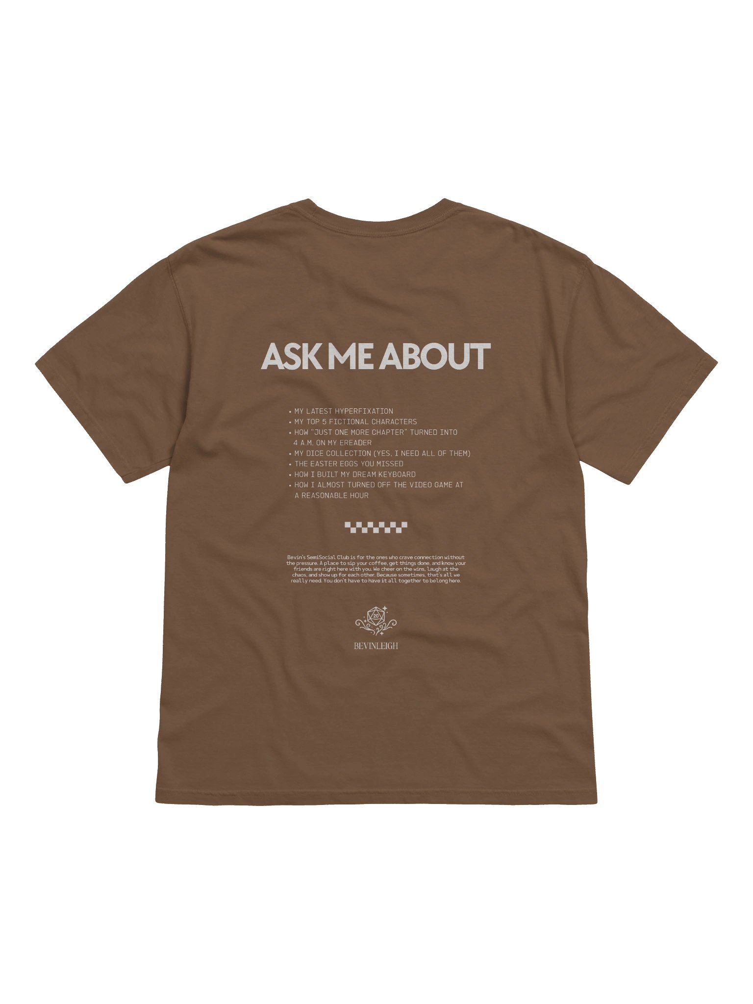 nerdish - printed tee (ama edition)  product image (17)