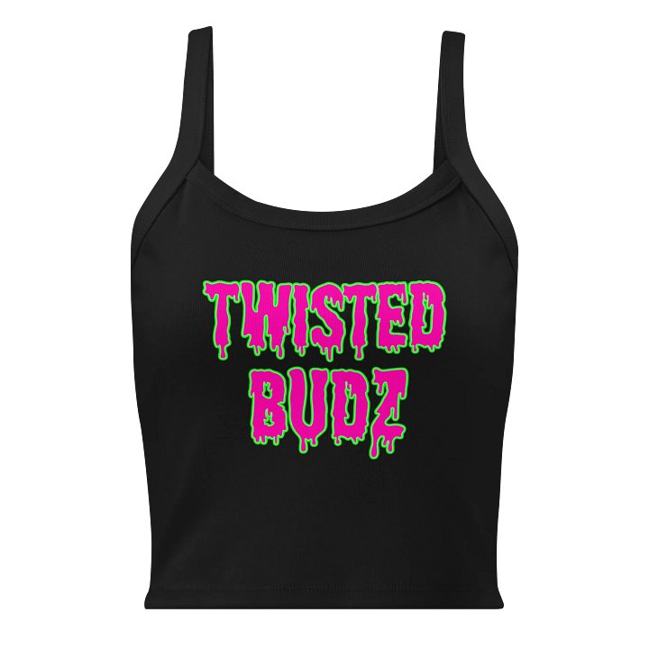 Twisted Budz Weirdo Weed Women’s Tank Top, 420 Cannabis Stoner Summertime Shirt, Reefer Punk Rock Ganja Goth Beach Fashion product image (1)