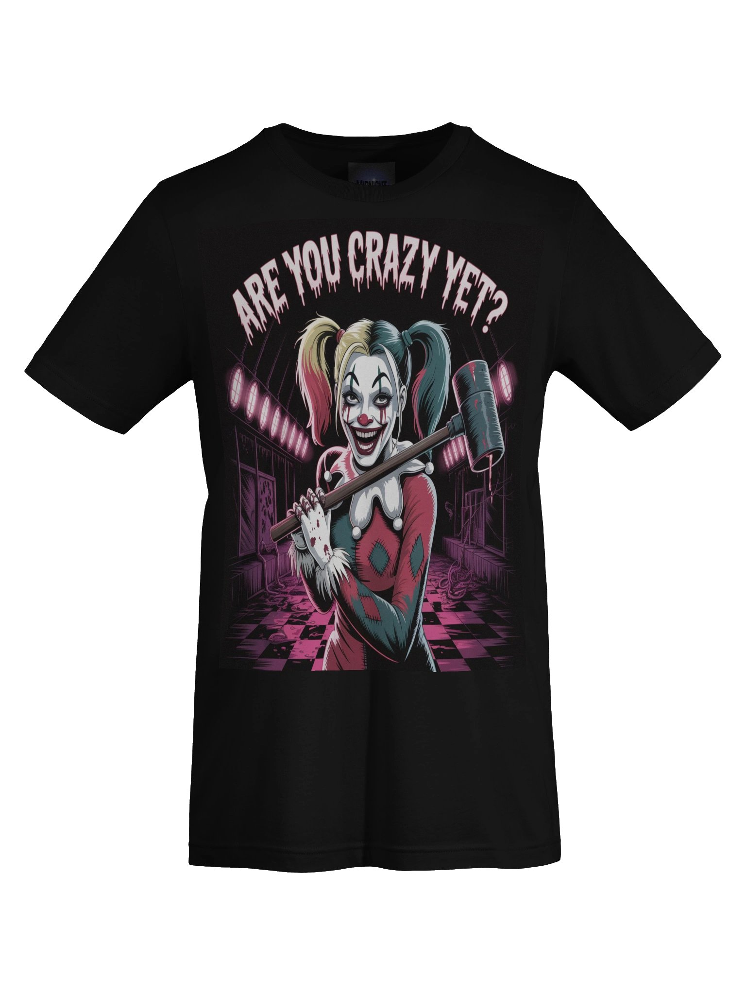 Are You Crazy Yet? Harley Quinn's Mallet Madness Graphic Tee product image (1)