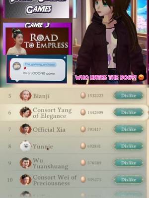 who hates the dog?! 🐶 #RoadToEmpress #gaming #confused #doglover #ClipGPT #streamladder