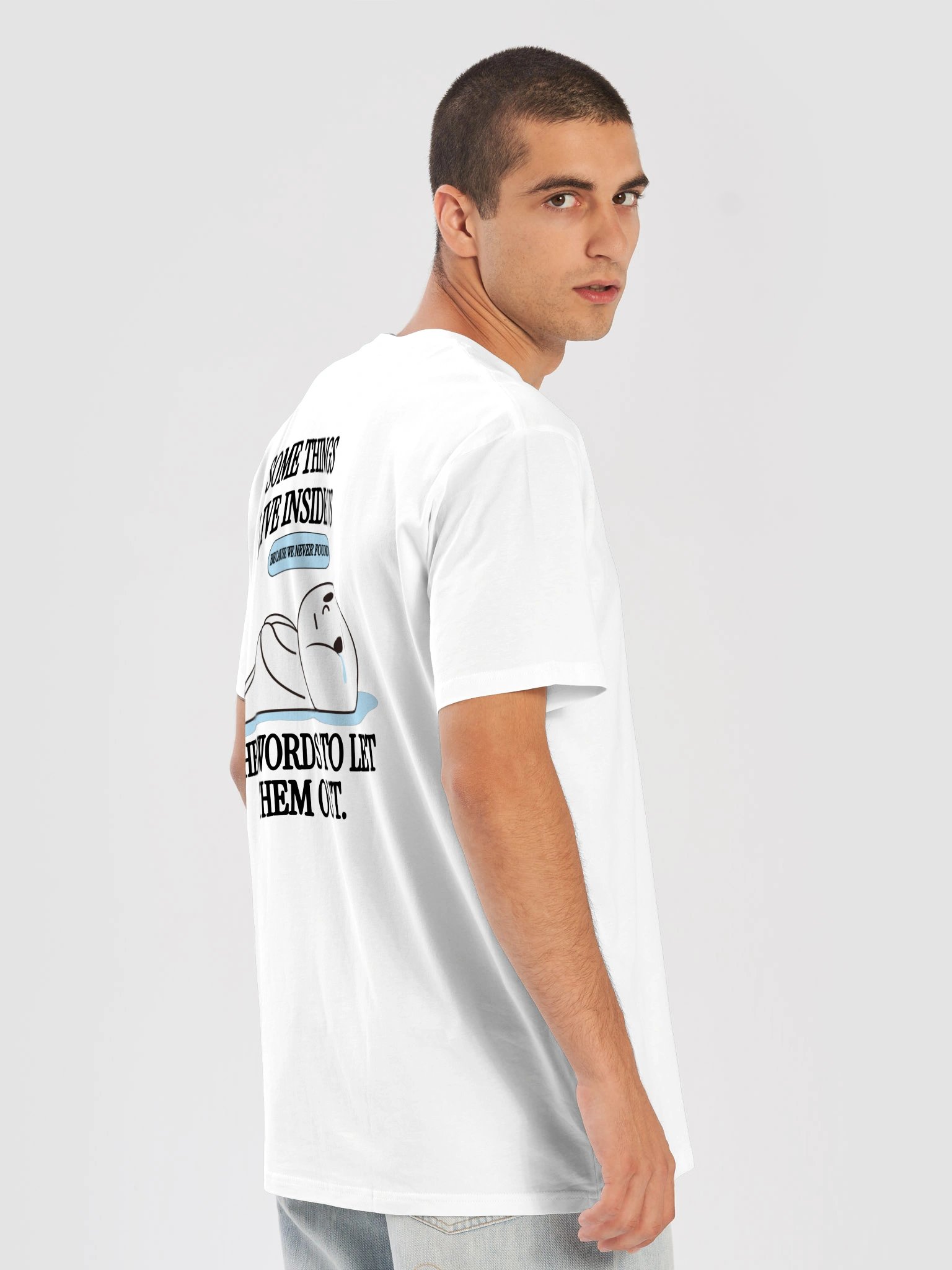 Unsaid Graphic T-Shirt product image (8)
