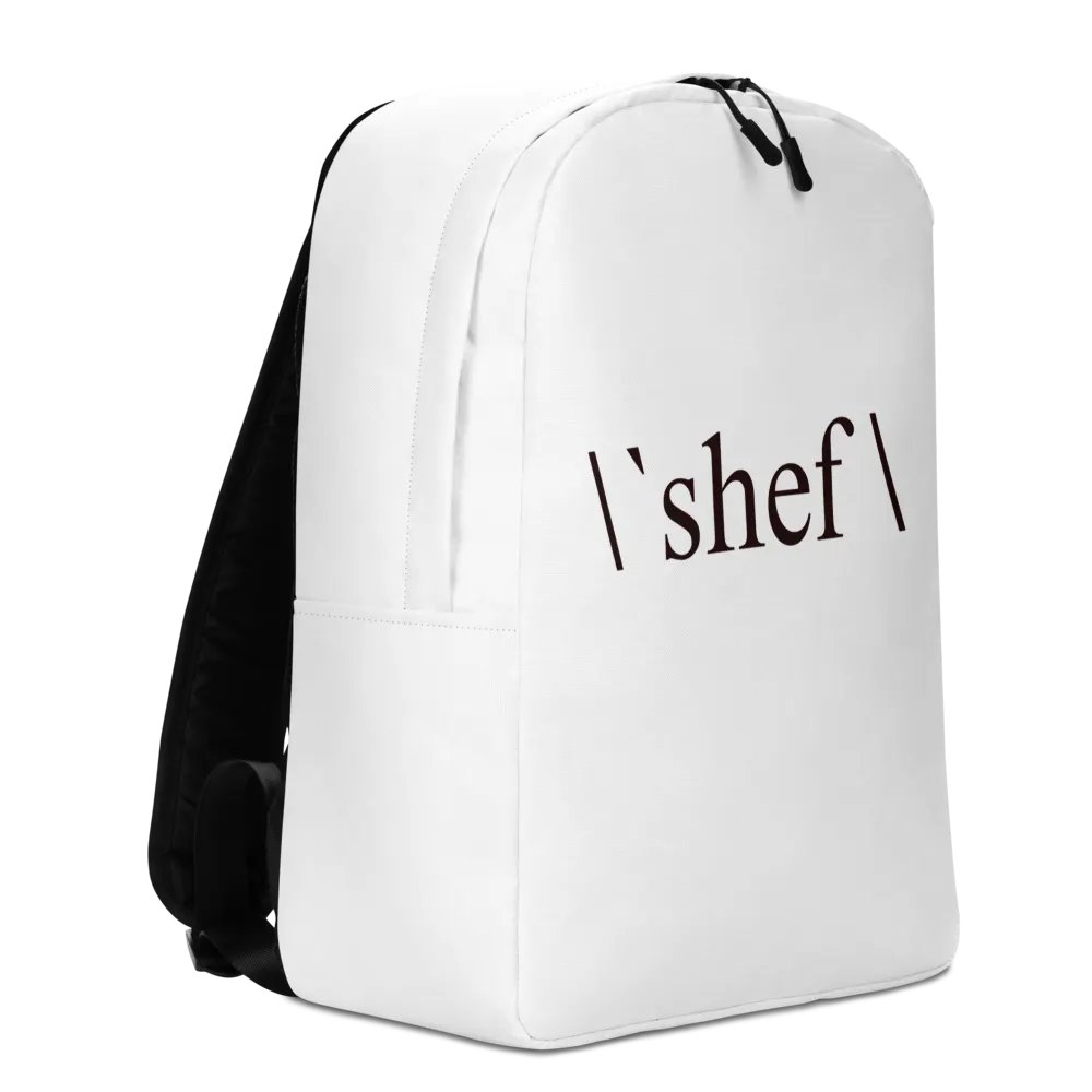 SHEF Logo BackPack product image (3)