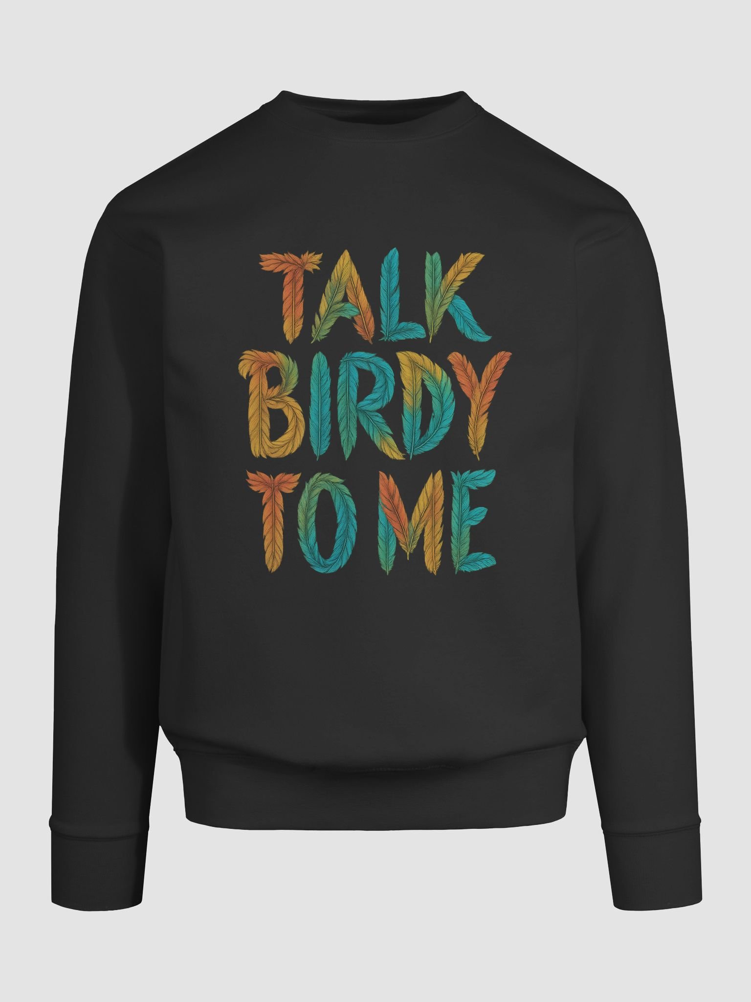 Talk Birdy to Me Sweatshirt | Cozy Bird Watching Crewneck for Bird Lovers, Ornithologists & Nature Enthusiasts | Funny Retro Wildlife Gift product image (9)