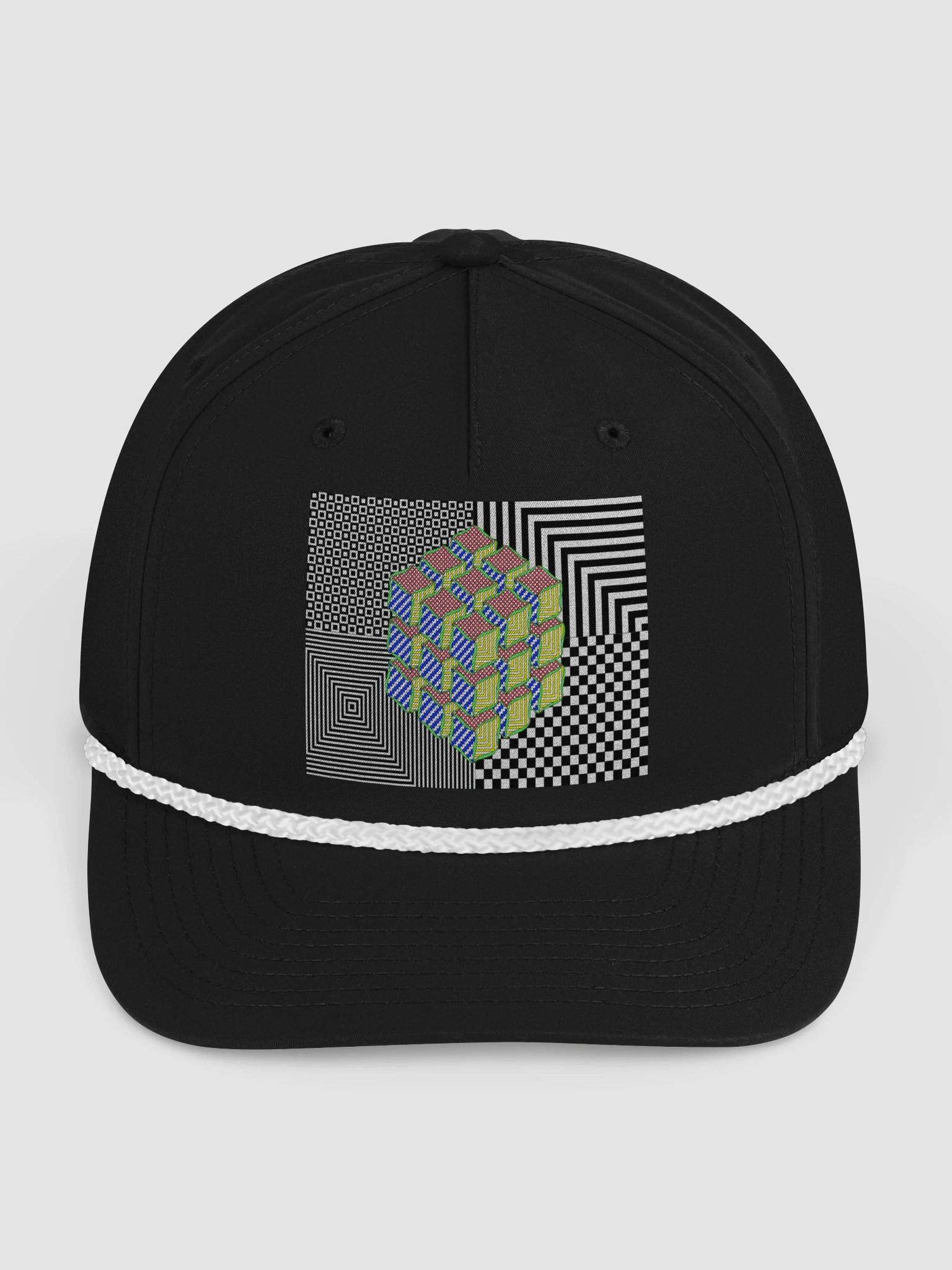 Classic Rope Cap - Five Panel (Rubik's Cube) product image (4)