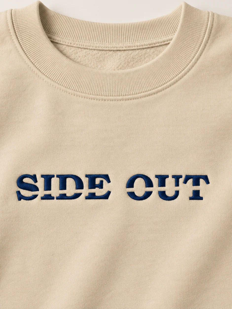 The Side Out Volleyball Crewneck Sweatshirt product image (2)