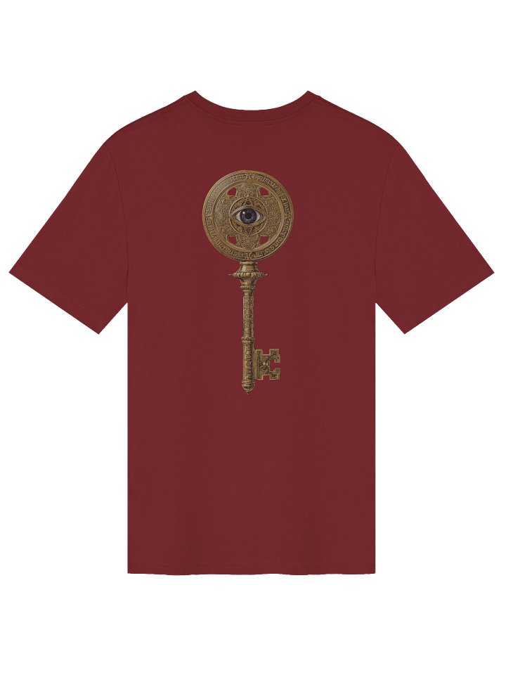 The Gatekeeper’s Key – Burgundy Eternal Archive Edition (Front & Back Print) product image (2)