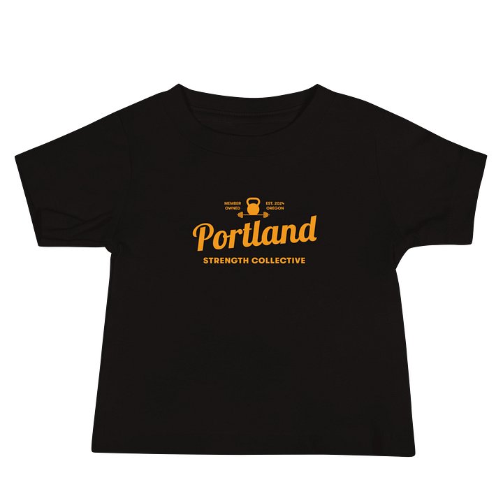 Baby PSC "Say Cheese" Tee (Gold Logo) product image (3)