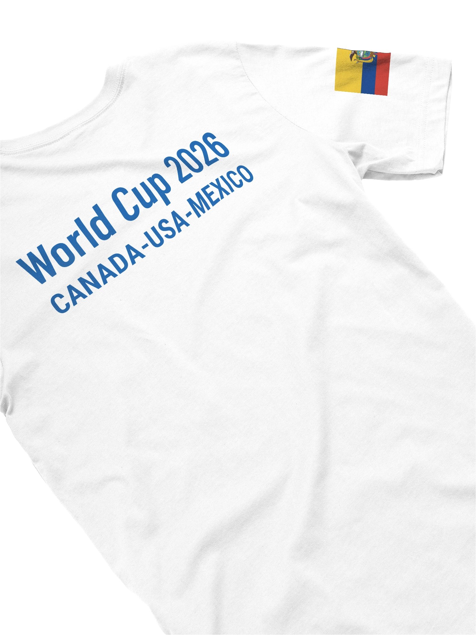 Ecuador 2026 World Cup Flag Tee - World Cup 2026 Edition - Premium Unisex T-Shirt product image (33)