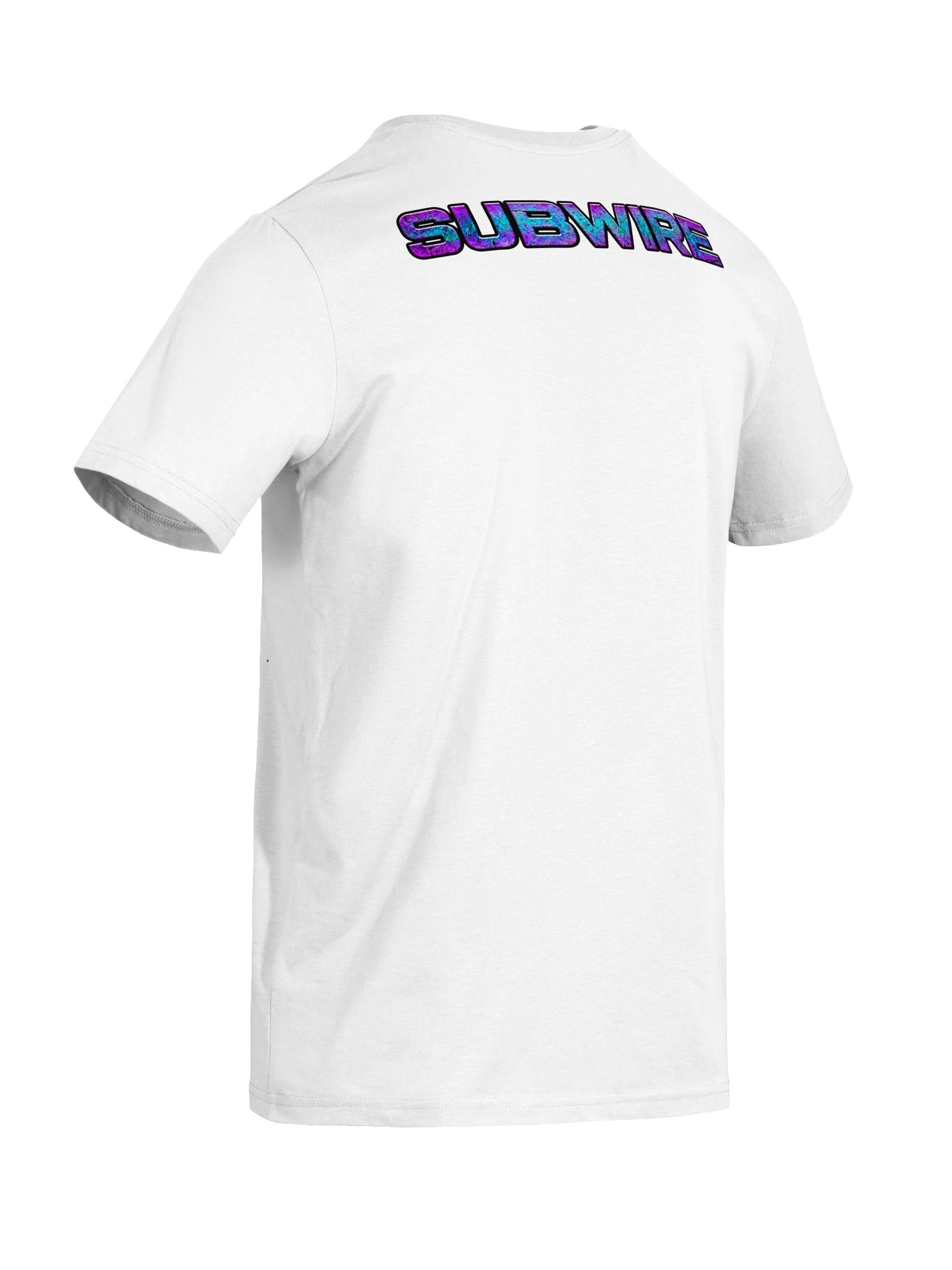 SUBWIRE Drip Logo T-Shirt - White product image (8)