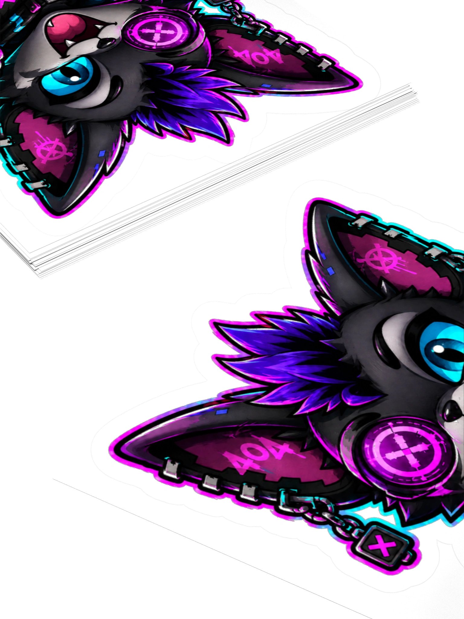 Glitch Chaos Sticker product image (8)