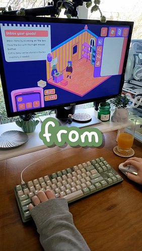 @spellgardengames is coming out with another banger! Thrifty Business launches on Steam today so get your butts over there to...