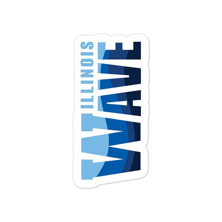 Wave Vinyl Decal product image (1)