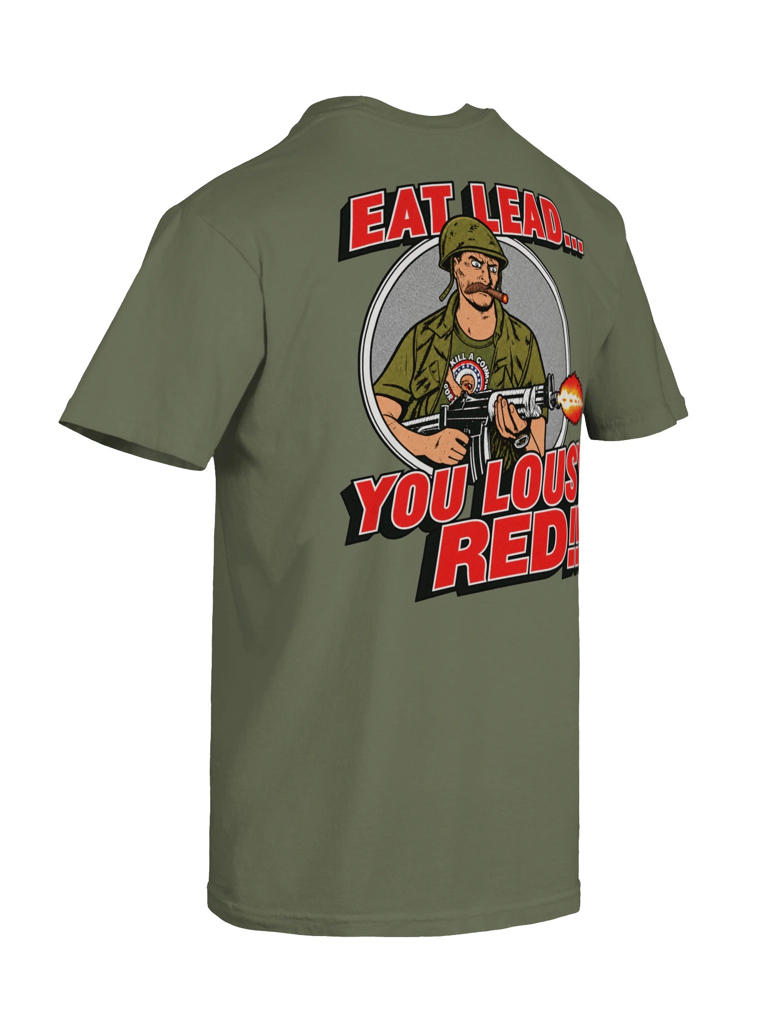 EAT LEAD... YOU LOUSY RED!!! Heavyweight T-Shirt product image (26)