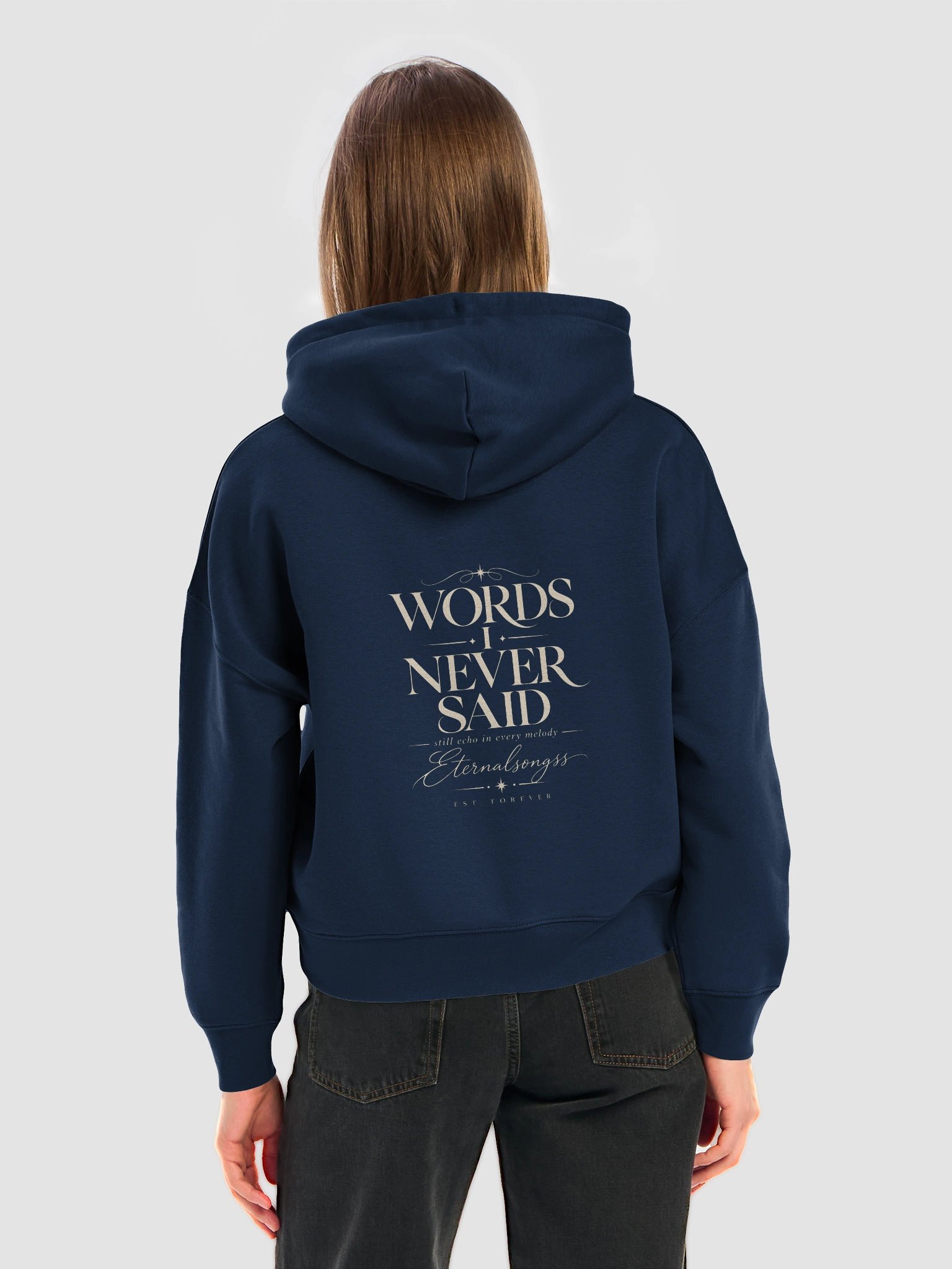 Words I Never Said Vintage Lyric Hoodie product image (6)
