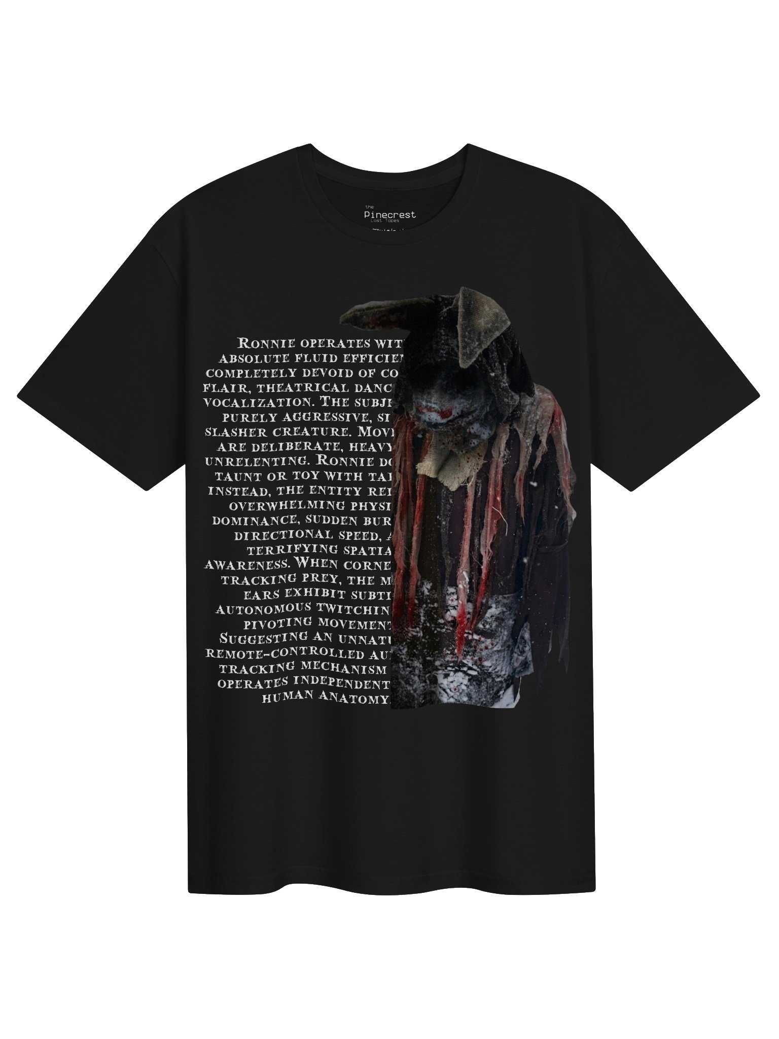 Ronnie 'Police Report' tee - the Pinecrest Lost Tapes product image (5)