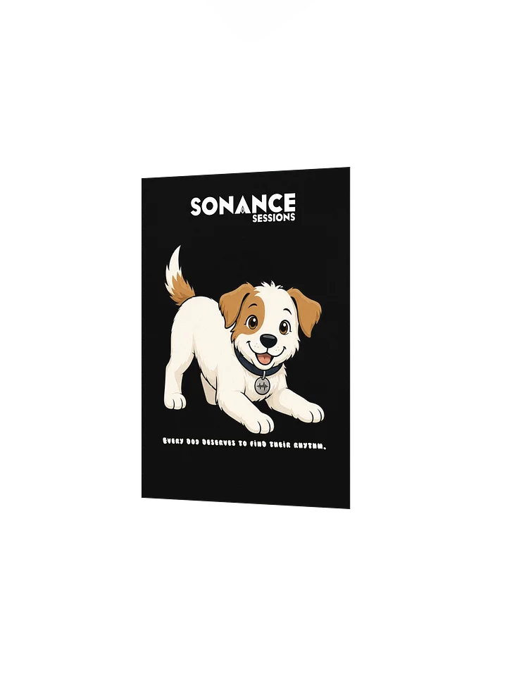 Sonance Dog Premium Matte Poster (Play) product image (2)