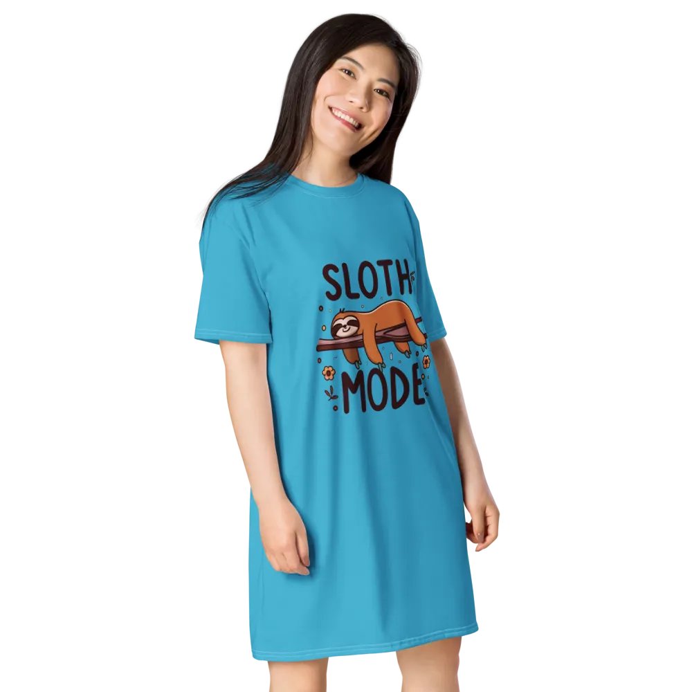 Sloth Mode - Shirt Dress product image (8)
