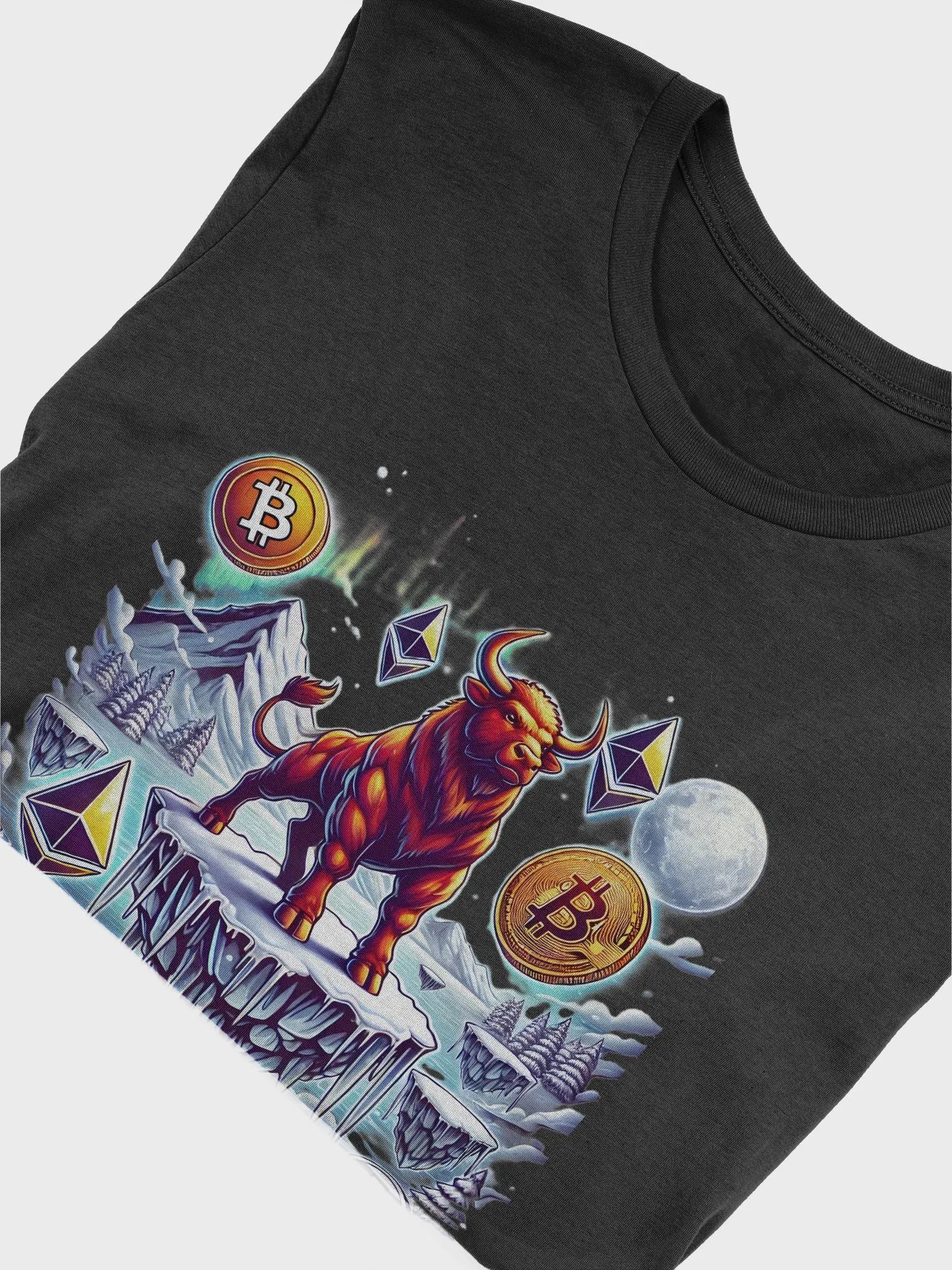 Bullish Blizzard Tee: Crypto on Ice product image (5)