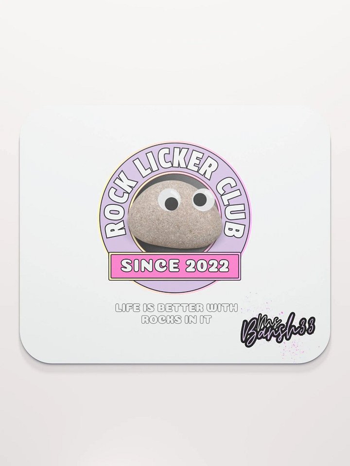 ROCK LICKER CLUB MOUSE MAT product image (2)
