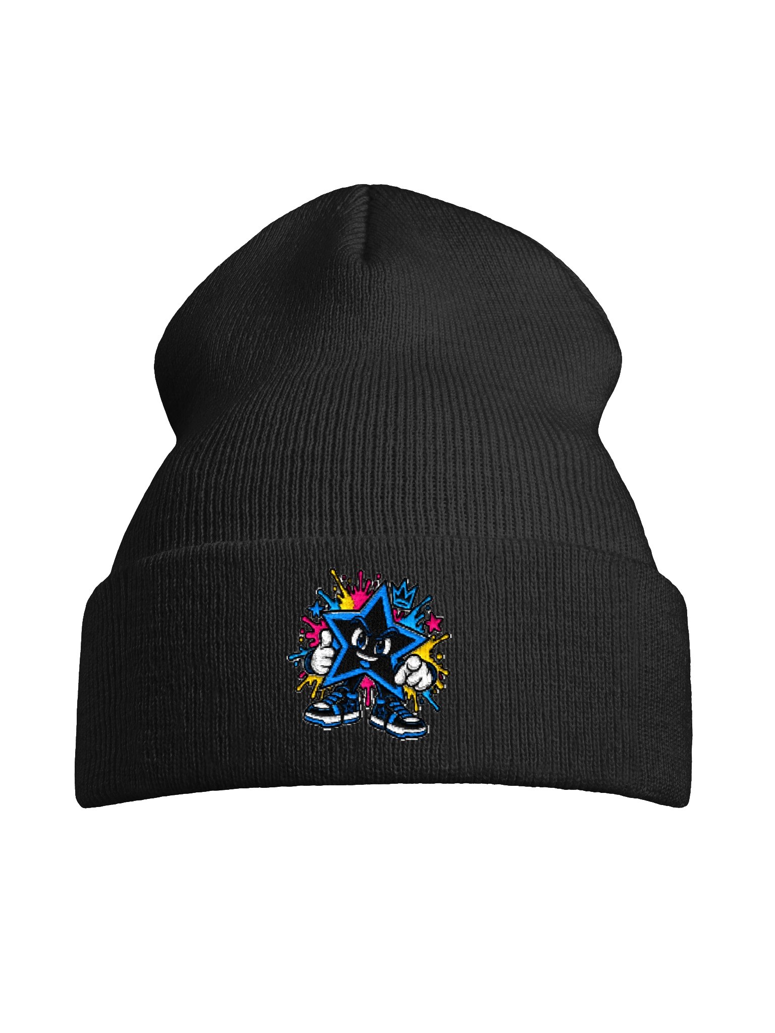 STAR Graffiti Bad Days Aren’t Game Over Embroidered Beanie product image (55)