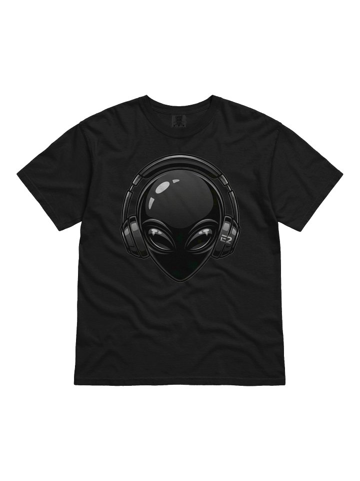 E2 Alien Headphones Graphic T-Shirt product image (2)