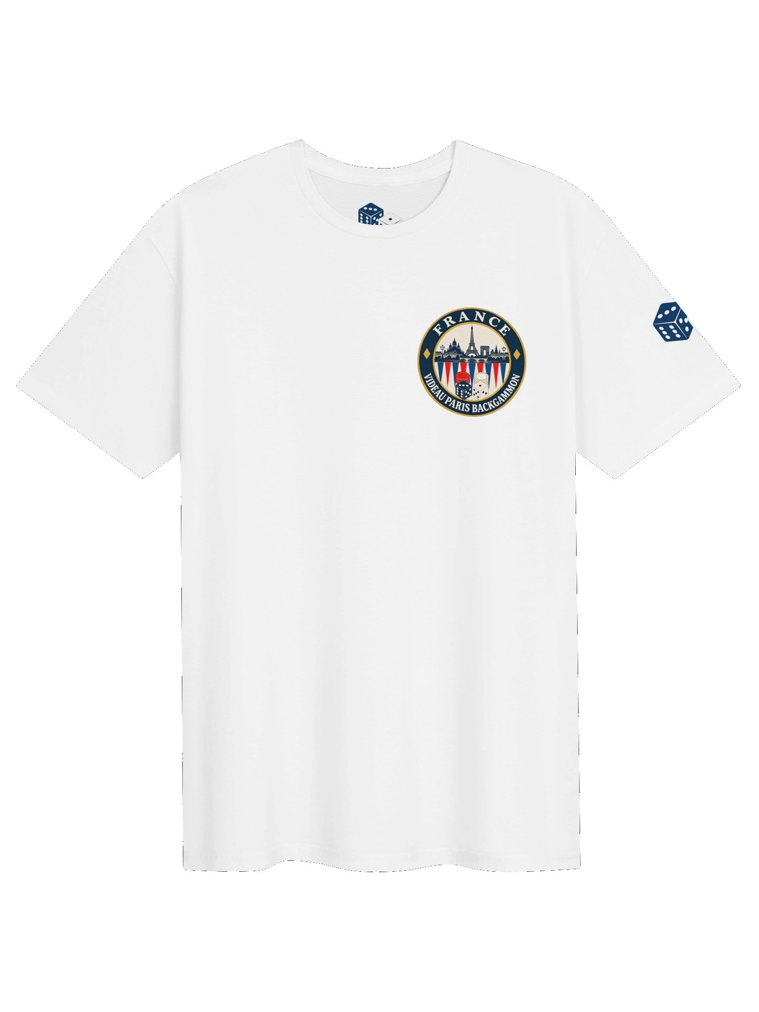 France Videau Backgammon Paris Tee product image (1)