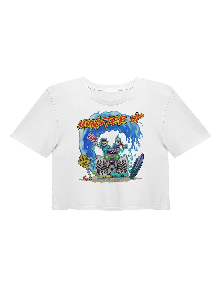 MONSTER UP : AS Colour Women's Premium Crop Top product image (2)