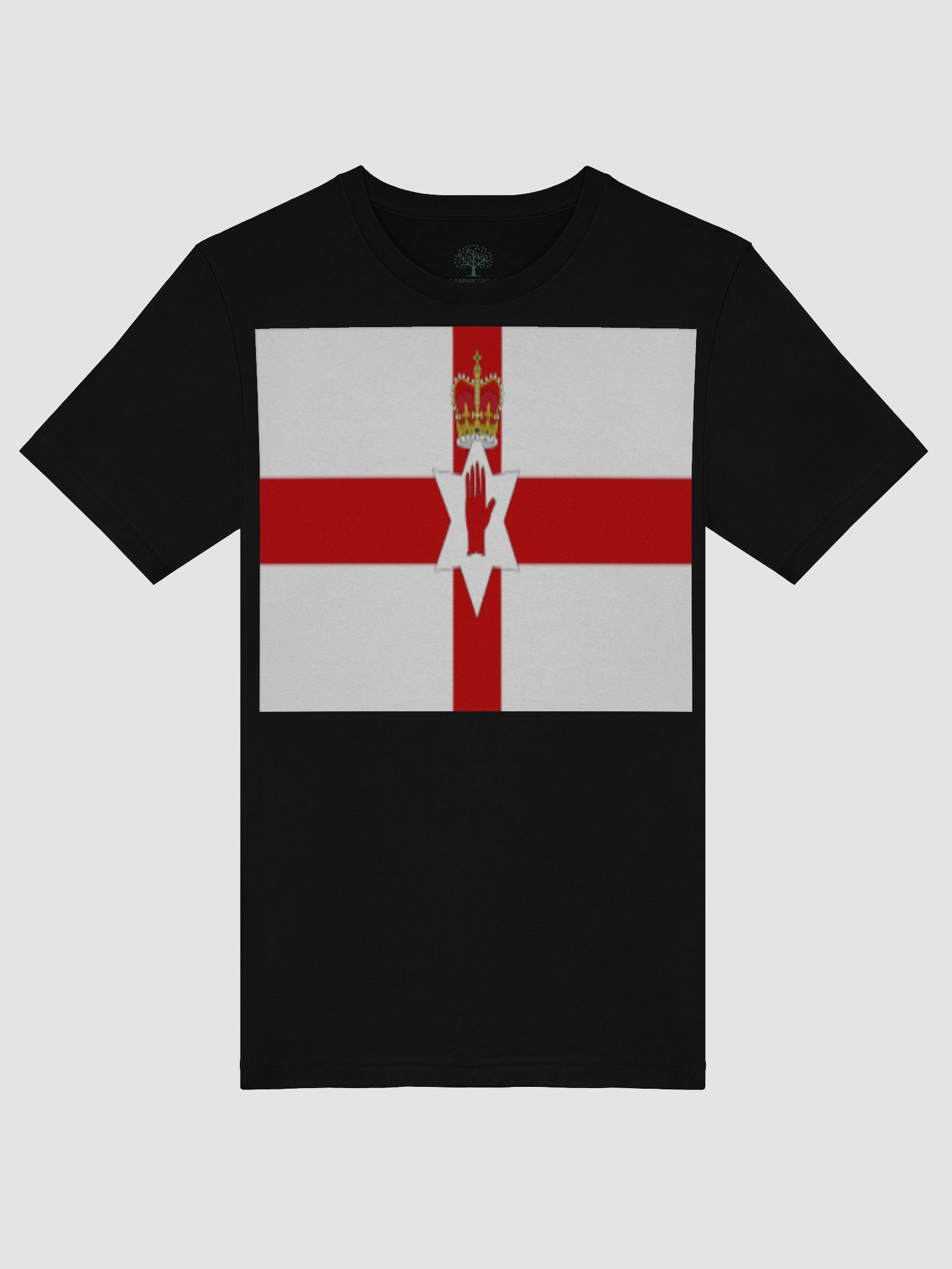 Northern Ireland Flag Design Unisex T-Shirt | Graphic Grove product image (45)