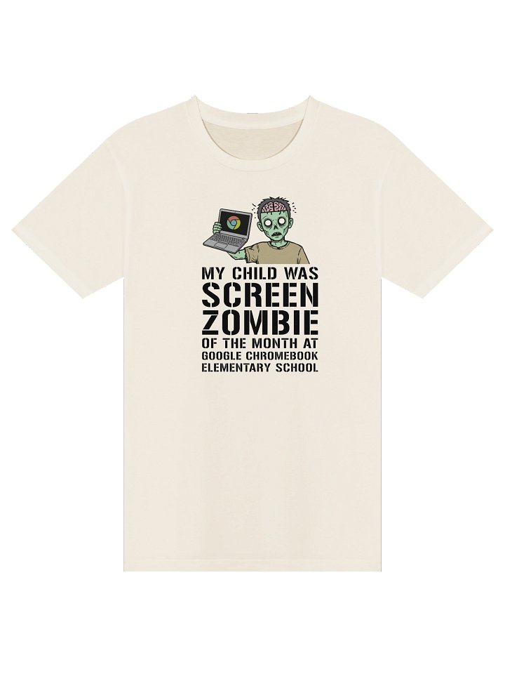Chromebook Screen Zombie Shirt product image (1)