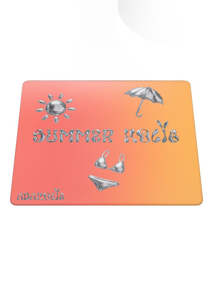 Summer Holic Mouse Pad product image (1)
