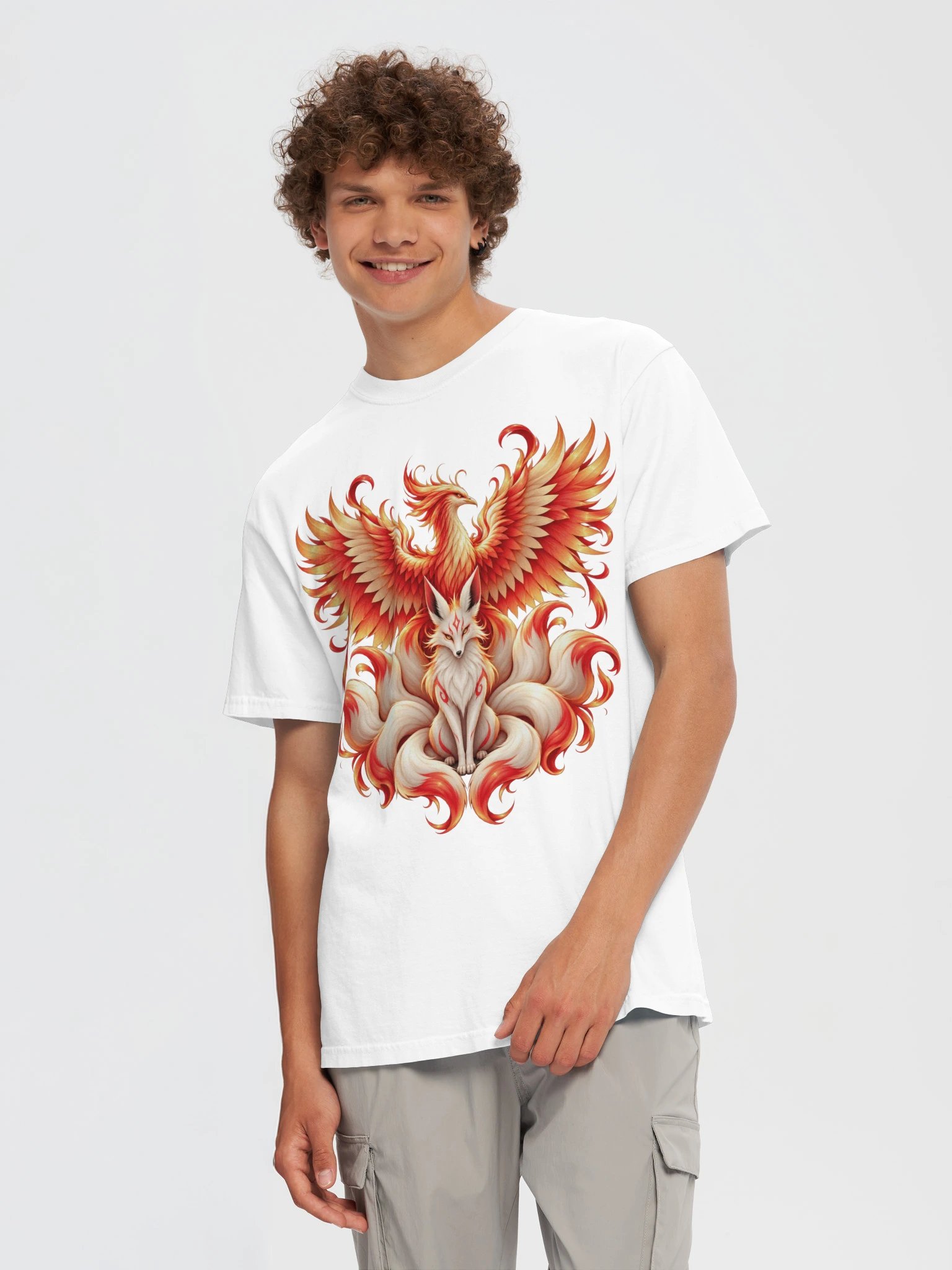 Kitsune and Co Logo Winter T-shirt product image (5)