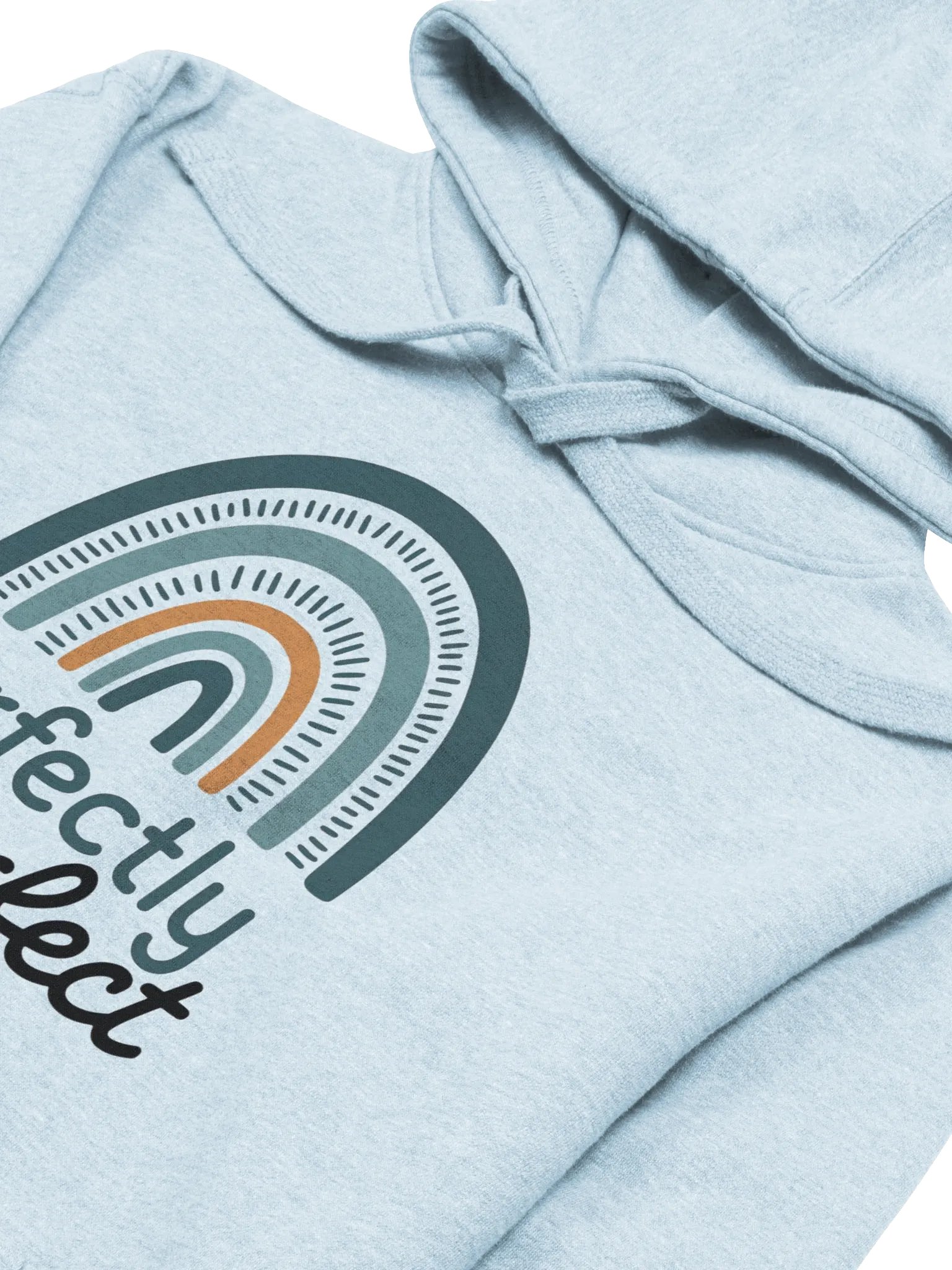 Perfectly Imperfect Rainbow Hoodie product image (3)