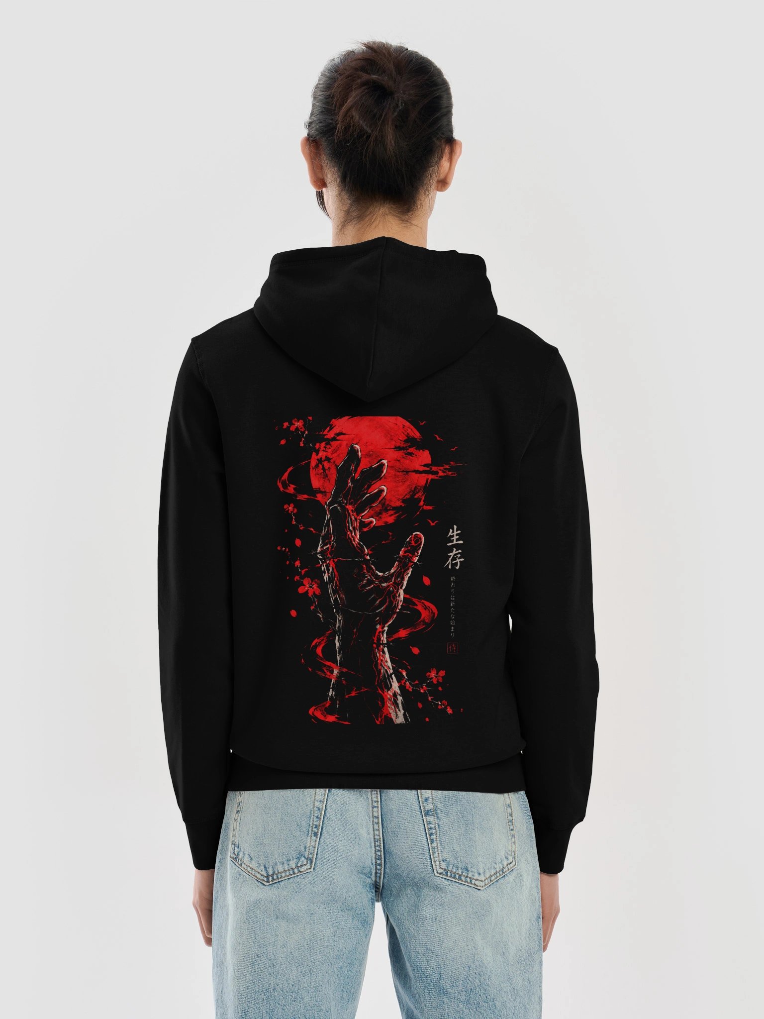 Crimson Rebirth – Japanese Dark Art Hoodie product image (34)