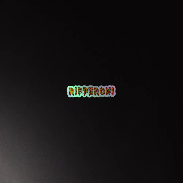Holographic Ripperoni Sticker product image (4)