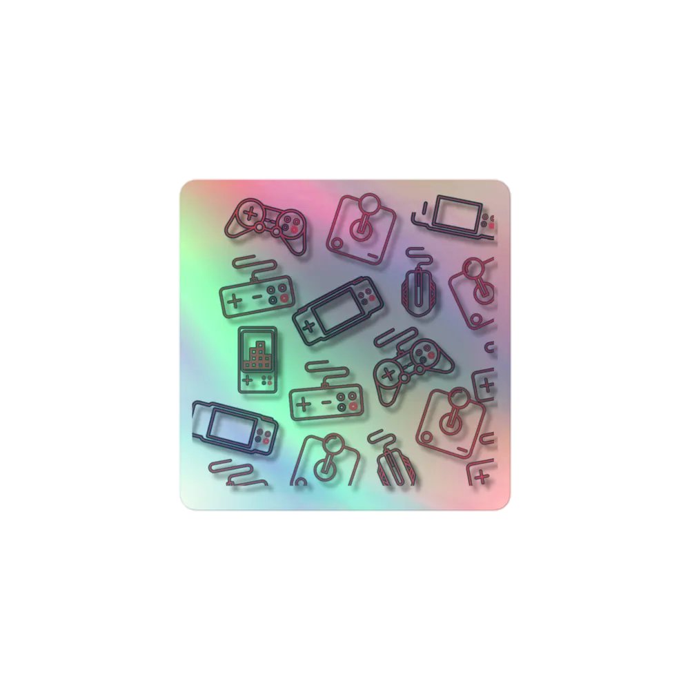 Gamer Holo Sticker product image (1)