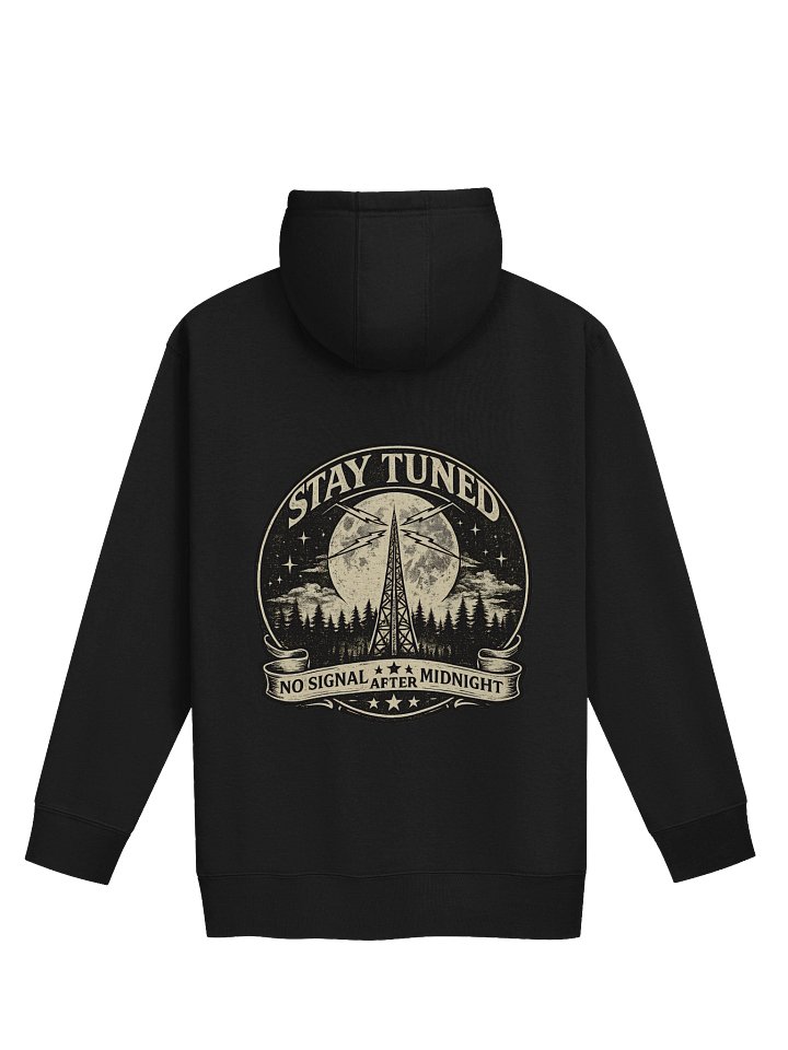 Stay Tuned Society – No Signal After Midnight Hoodie product image (2)